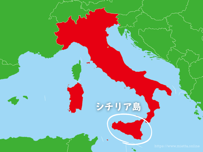 イタリア地図